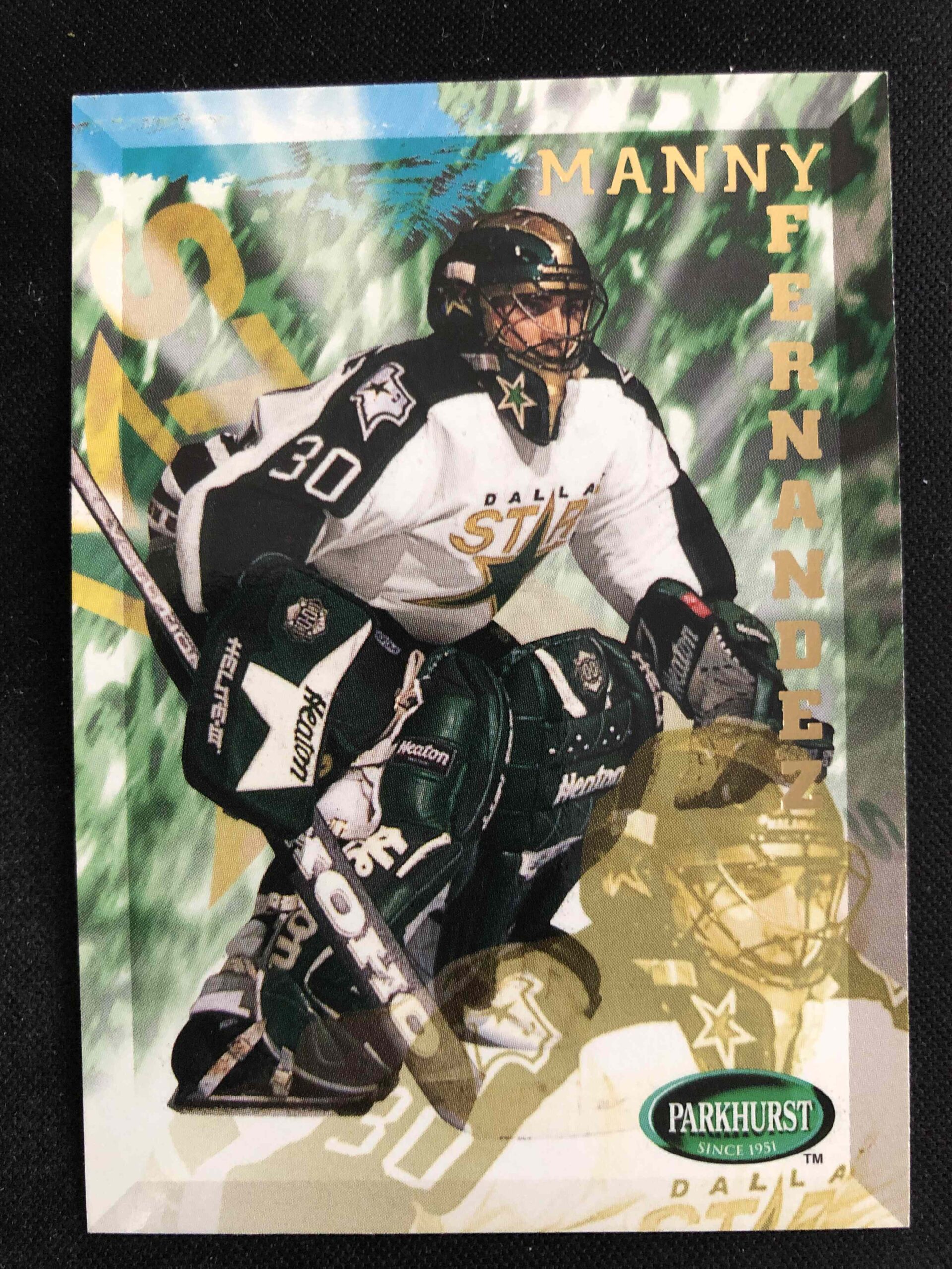 1995/1996 Parkhurst International Base 63 Manny Fernandez