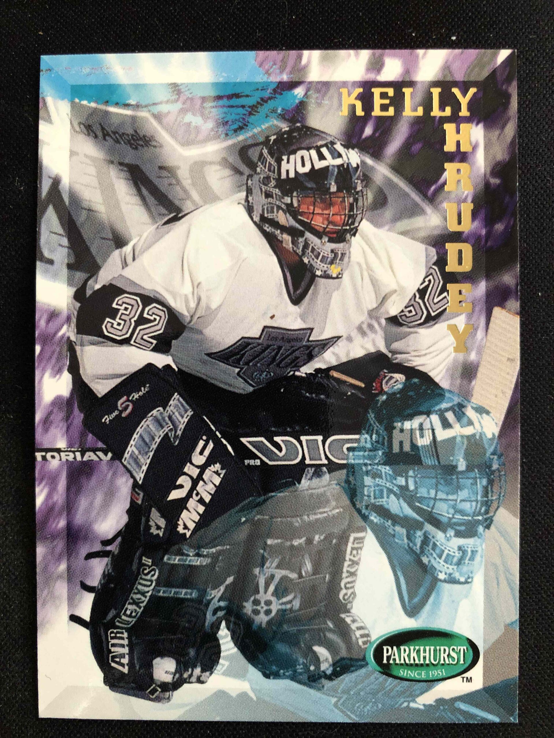 1995/1996 Parkhurst International Base 103 Kelly Hrudey
