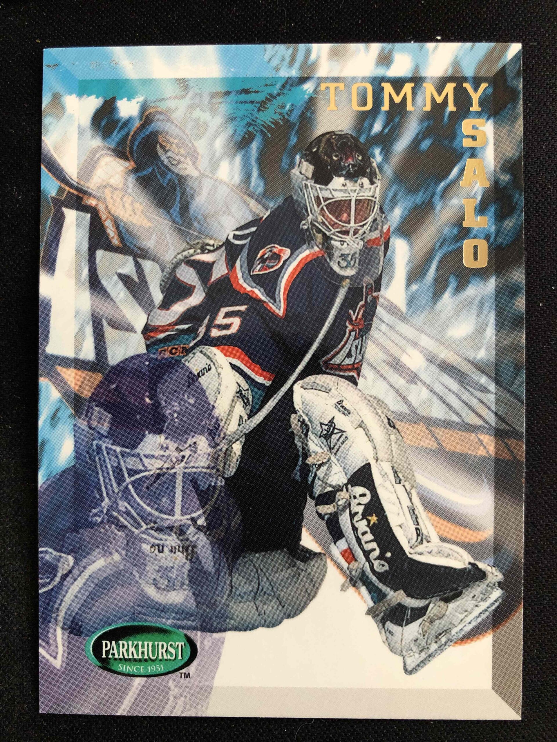 1995/1996 Parkhurst International Base 128 Tommy Salo
