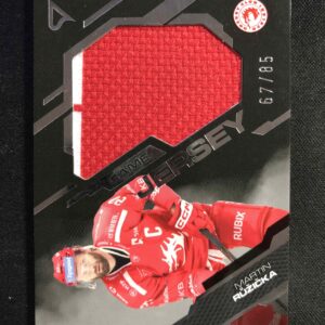 2025/2026 Sportzoo Serie 2 Game Jersey Silver GJ-RU Martin Růžička Jersey 67/85