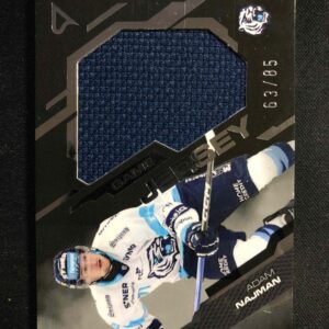 2025/2026 Sportzoo Serie 2 Game Jersey Silver HJ-NA Adam Najman Jersey 63/85