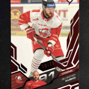 2025/2026 Sportzoo Serie 2 Ruby Red 358 Silvester Kusko Paralel 10/25
