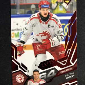 2025/2026 Sportzoo Serie 2 Ruby Red 310 Patrik Koch Paralel 25/25