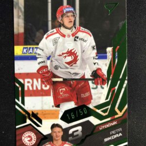 2025/2026 Sportzoo Serie 2 Emerald Green 314 Petr Sikora Paralel 16/50