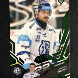 2025/2026 Sportzoo Serie 2 Emerald Green 333 Jakub Šedivý Paralel 39/50