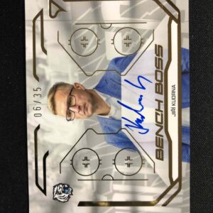 2025/2026 Sportzoo Serie 2 Bench Boss Gold AUTO BBS-JK Jiří Kudrna AUTO 06/35