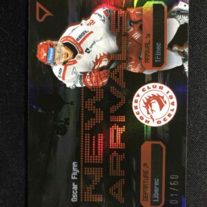2025/2026 Sportzoo Serie 2 New Arrivals Grey NA-22 Oscar Flynn Inzert 01/60