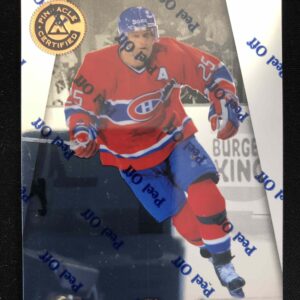 1997/1998 Pinnacle Certified Base 72 Vincent Damphousse