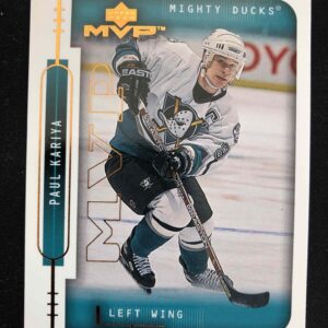 1999/2000 Upper Deck MVP Base 4 Paul Kariya