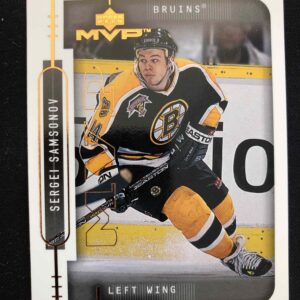 1999/2000 Upper Deck MVP Base 12 Sergei Samsonov
