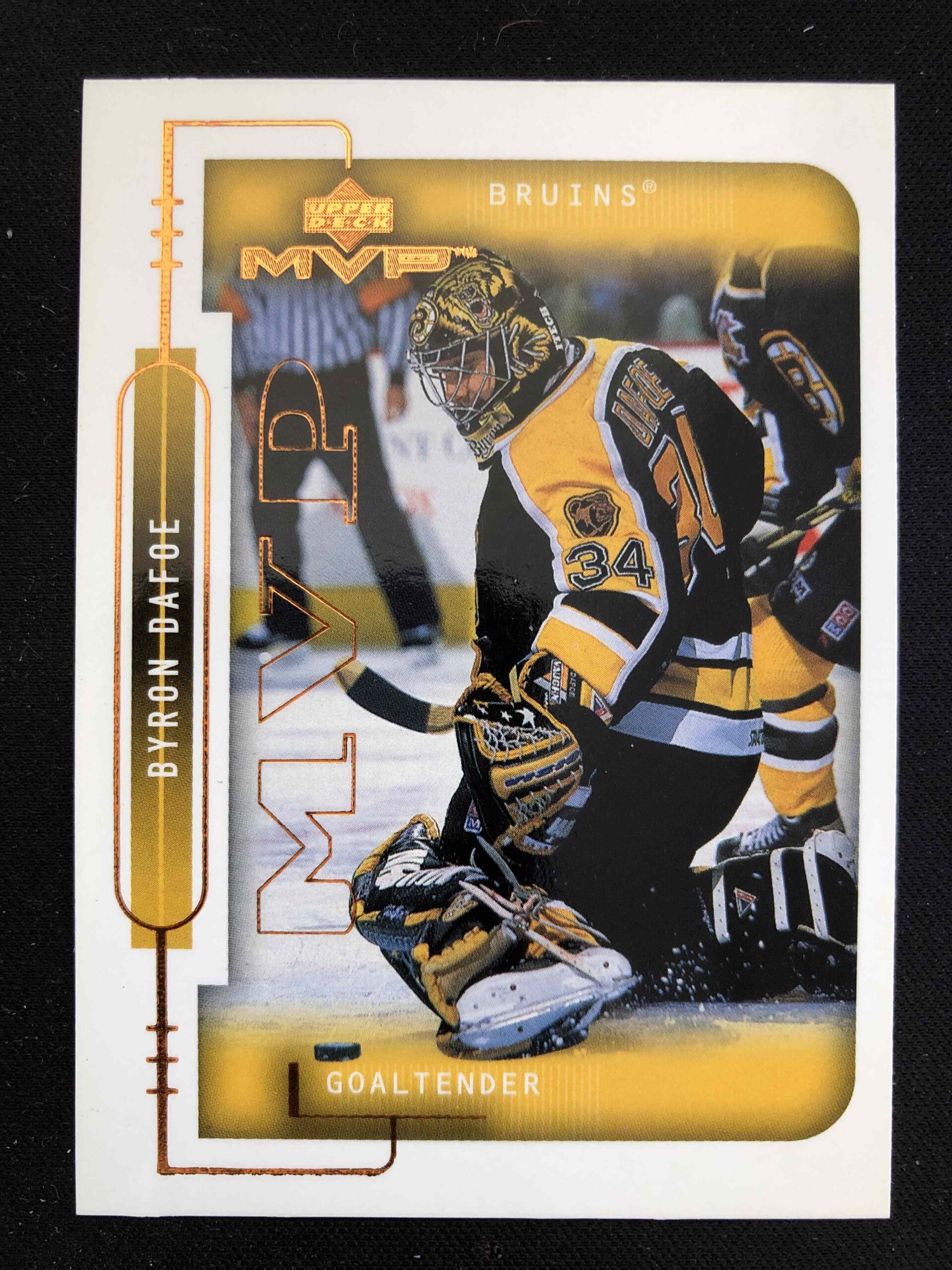 1999/2000 Upper Deck MVP Base 17 Byron Dafoe