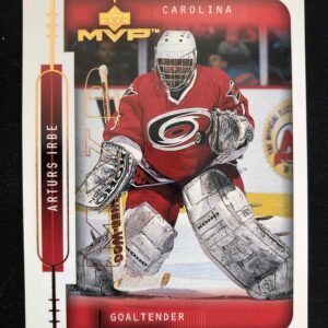 1999/2000 Upper Deck MVP Base 37 Arturs Irbe