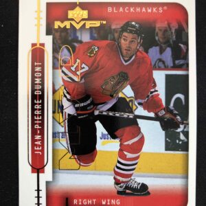 1999/2000 Upper Deck MVP Base 44 Jean-Pierre Dumont