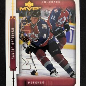 1999/2000 Upper Deck MVP Base 56 Sandis Ozolinsh