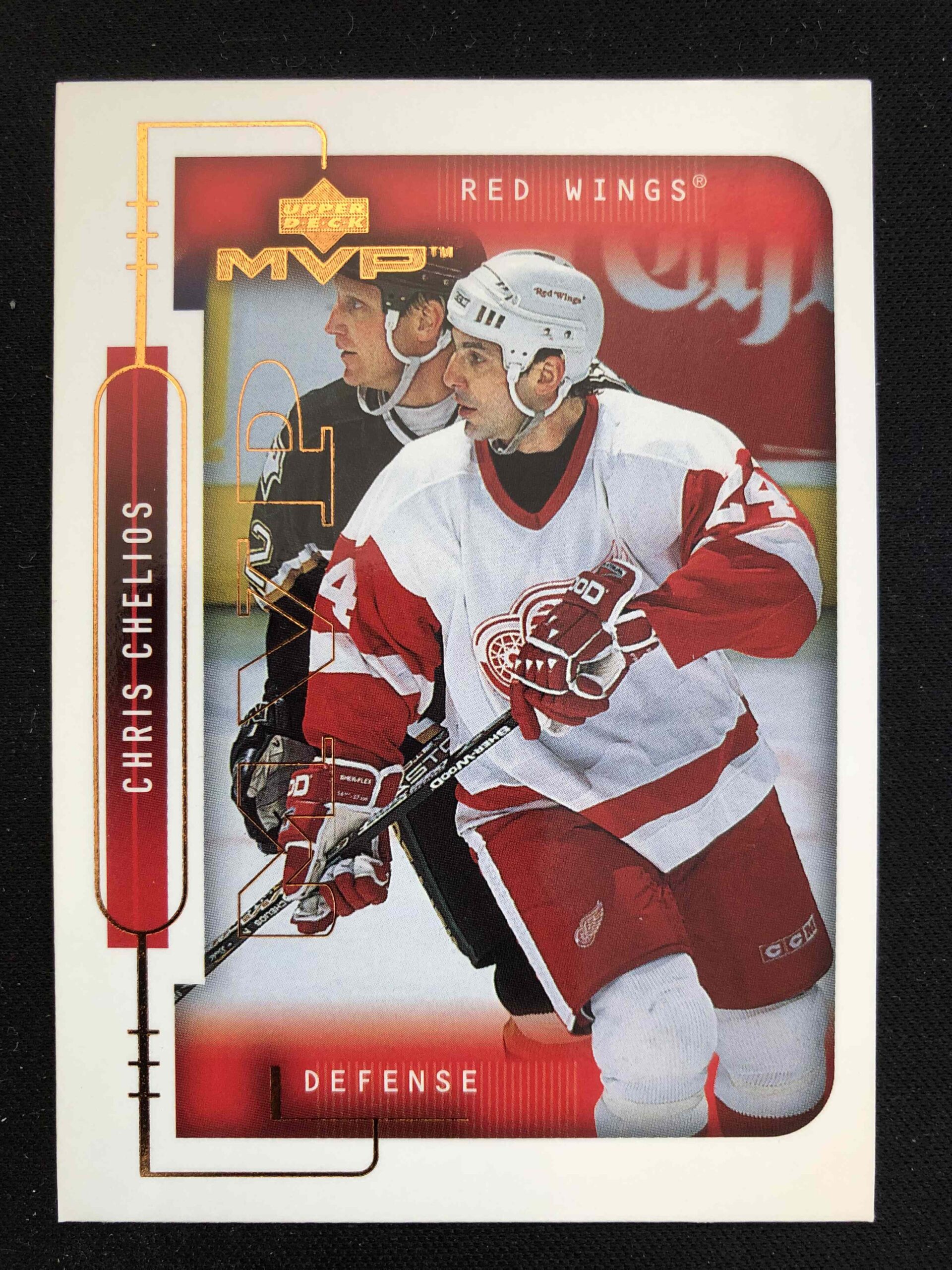 1999/2000 Upper Deck MVP Base 73 Chris Chelios