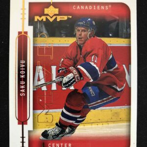 1999/2000 Upper Deck MVP Base 100 Saku Koivu