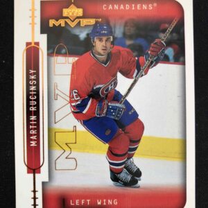 1999/2000 Upper Deck MVP Base 101 Martin Rucinsky