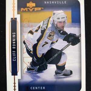 1999/2000 Upper Deck MVP Base 108 Cliff Ronning