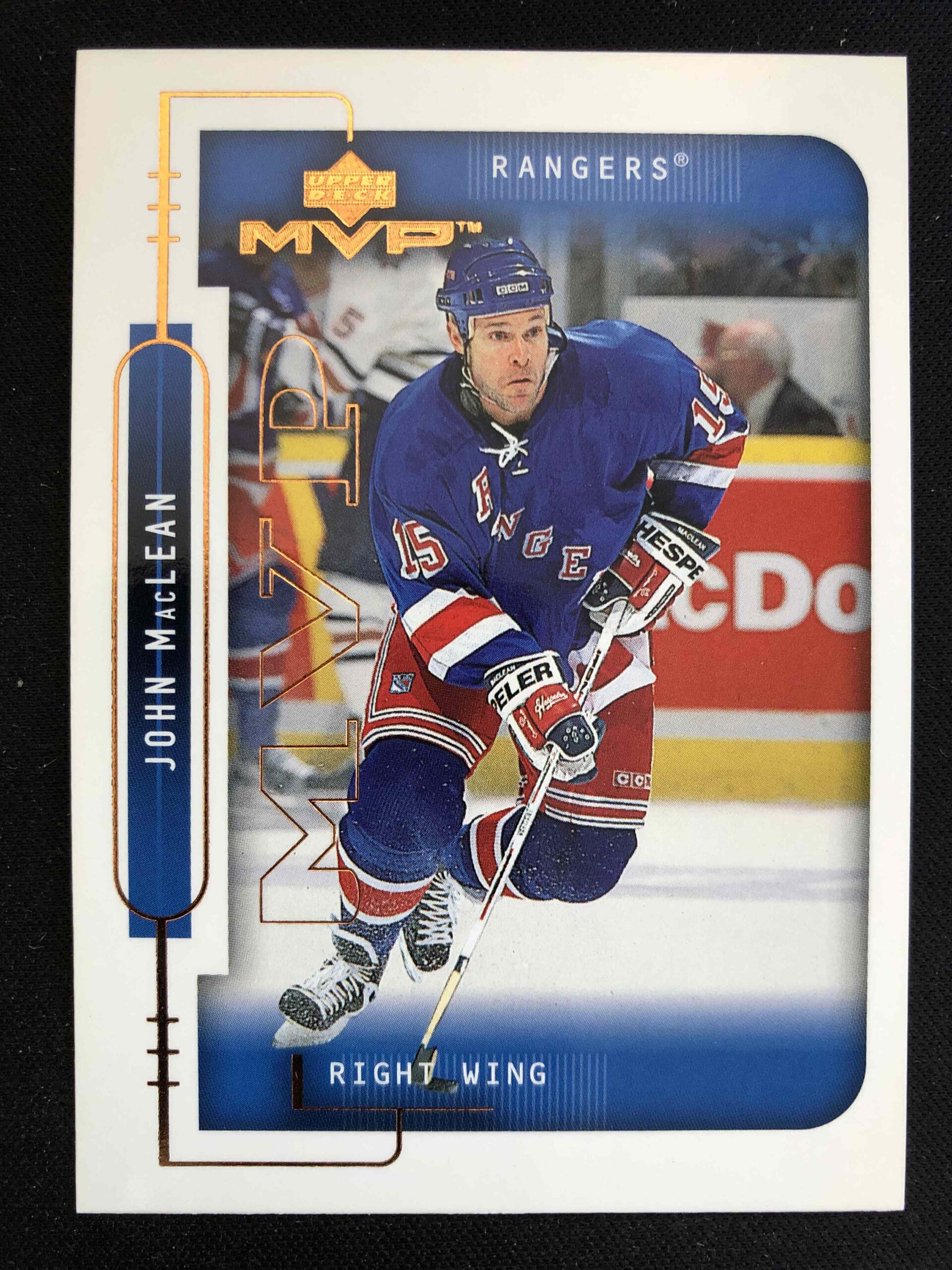 1999/2000 Upper Deck MVP Base 137 John MacLean