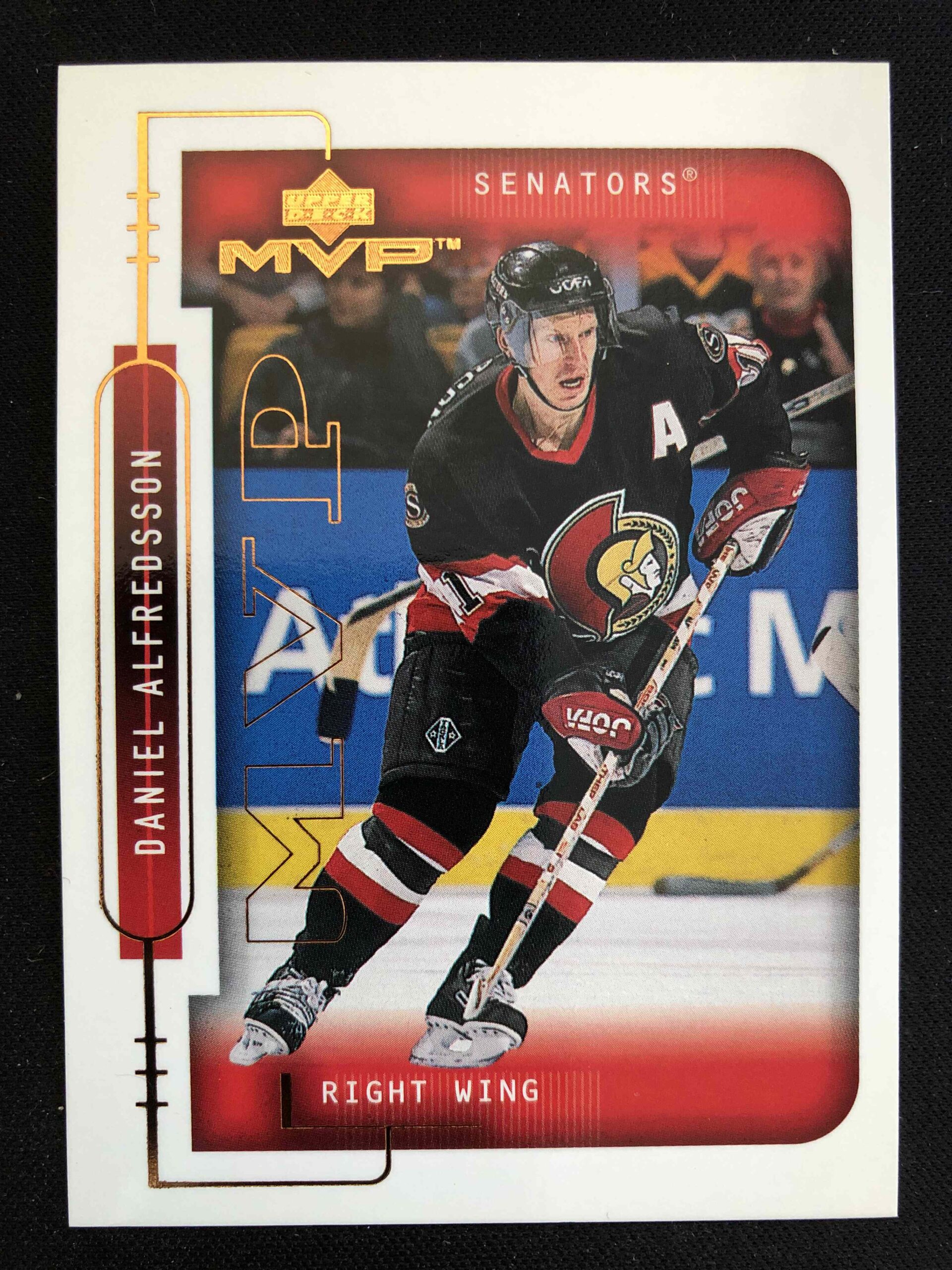 1999/2000 Upper Deck MVP Base 140 Daniel Alfredsson