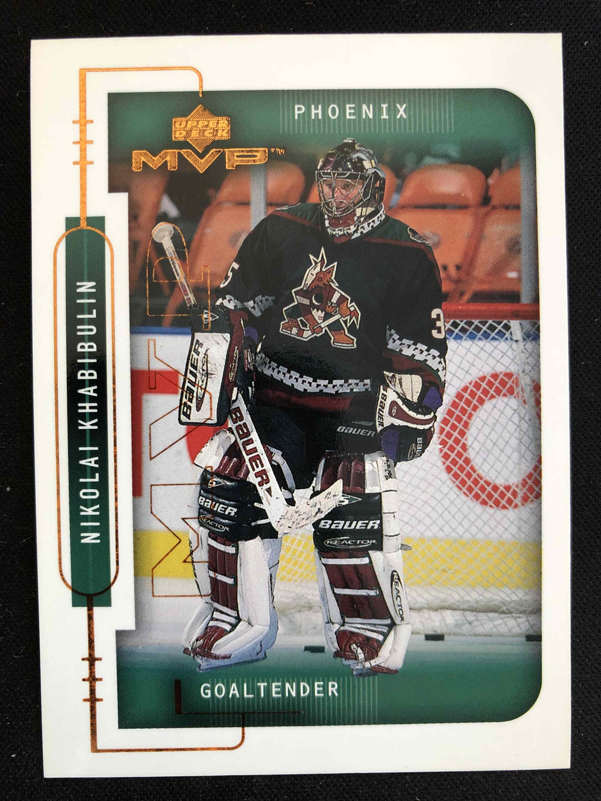 1999/2000 Upper Deck MVP Base 161 Nikolai Khabibulin