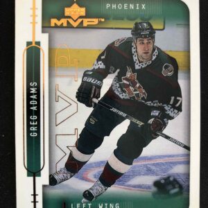 1999/2000 Upper Deck MVP Base 163 Greg Adams