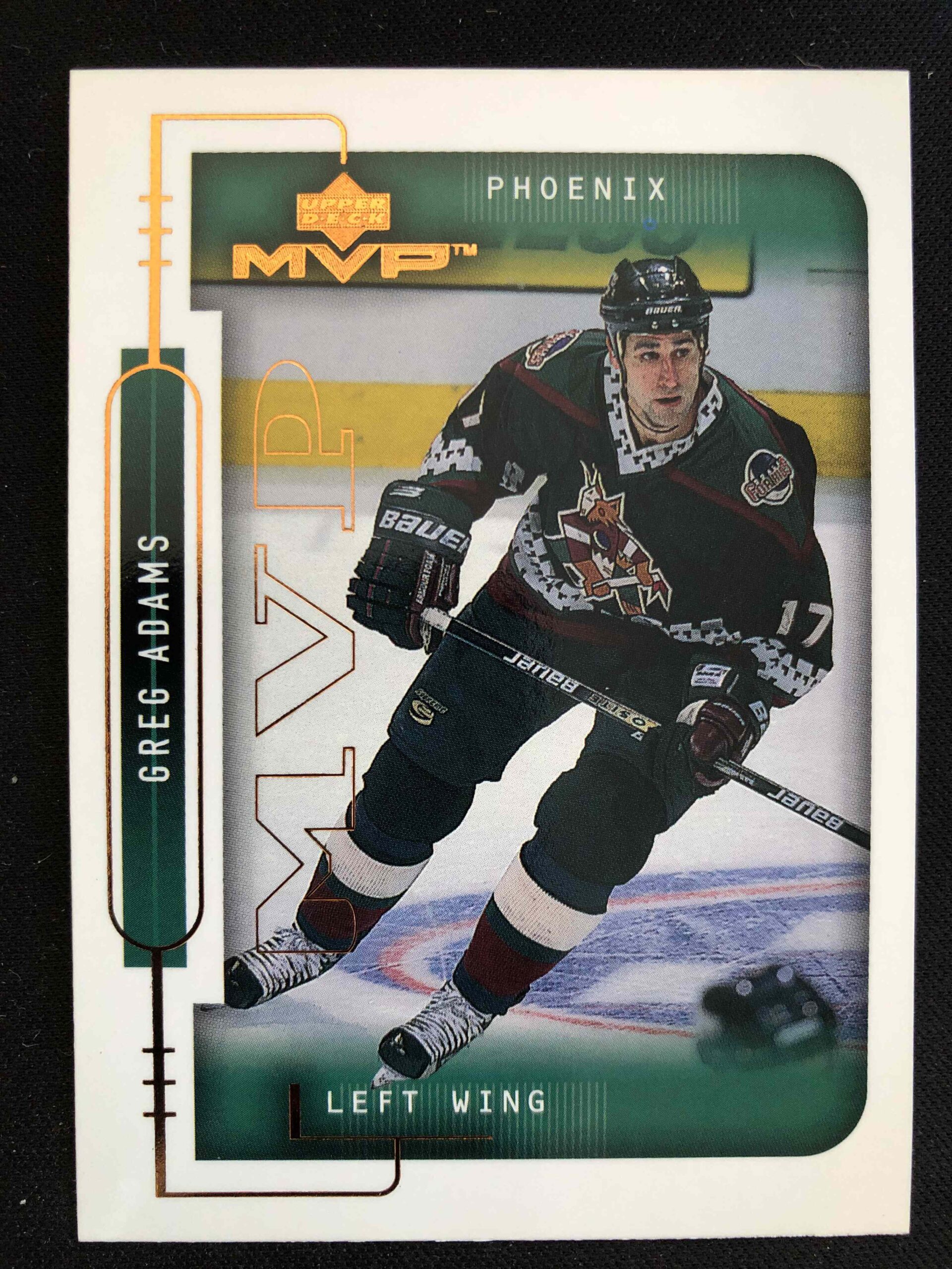 1999/2000 Upper Deck MVP Base 163 Greg Adams