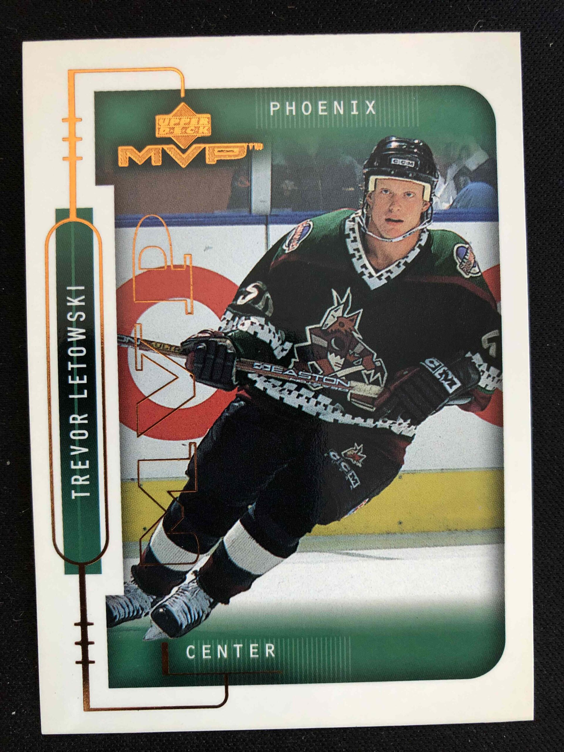 1999/2000 Upper Deck MVP Base 164 Trevor Letowski