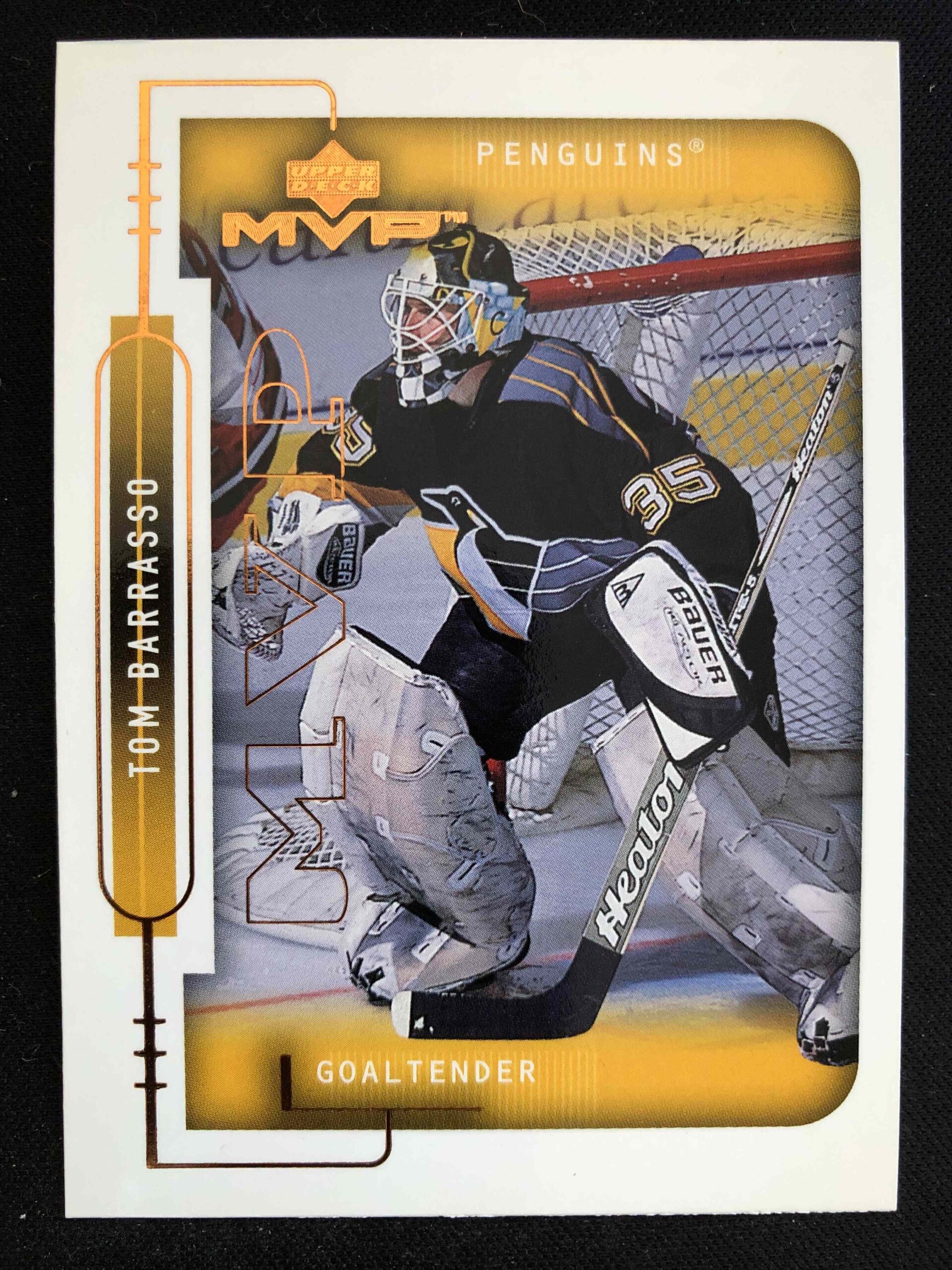 1999/2000 Upper Deck MVP Base 168 Tom Barrasso