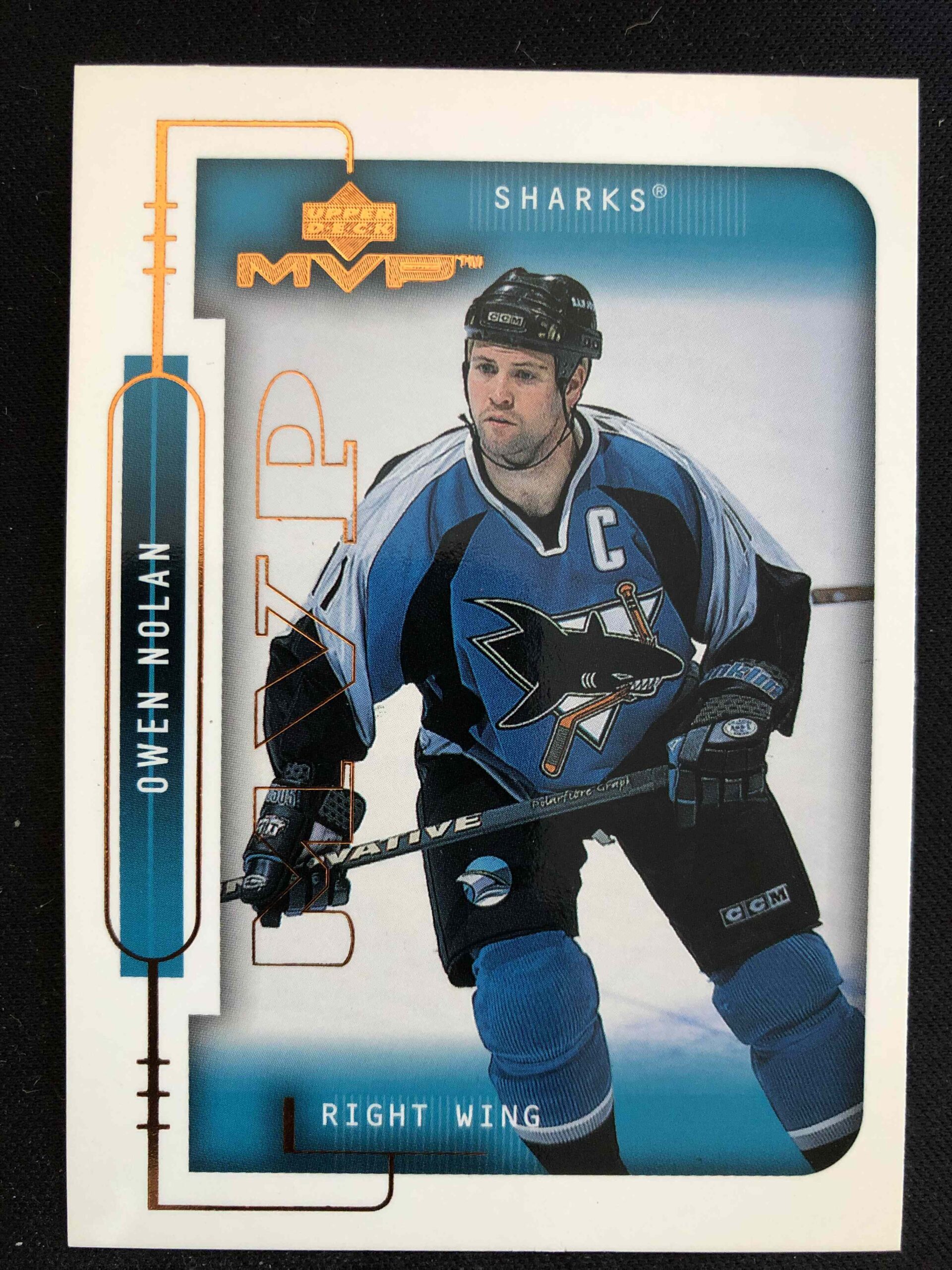 1999/2000 Upper Deck MVP Base 174 Owen Nolan