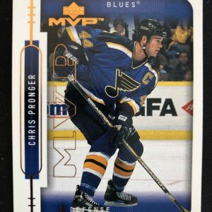 1999/2000 Upper Deck MVP Base 186 Chris Pronger