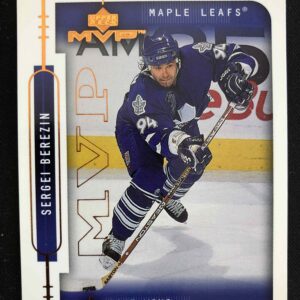 1999/2000 Upper Deck MVP Base 199 Sergei Berezin