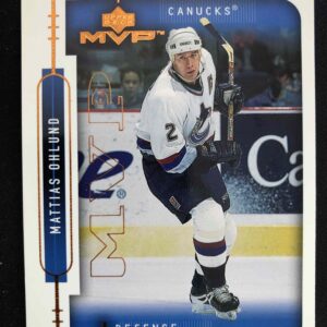 1999/2000 Upper Deck MVP Base 207 Mattias Ohlund
