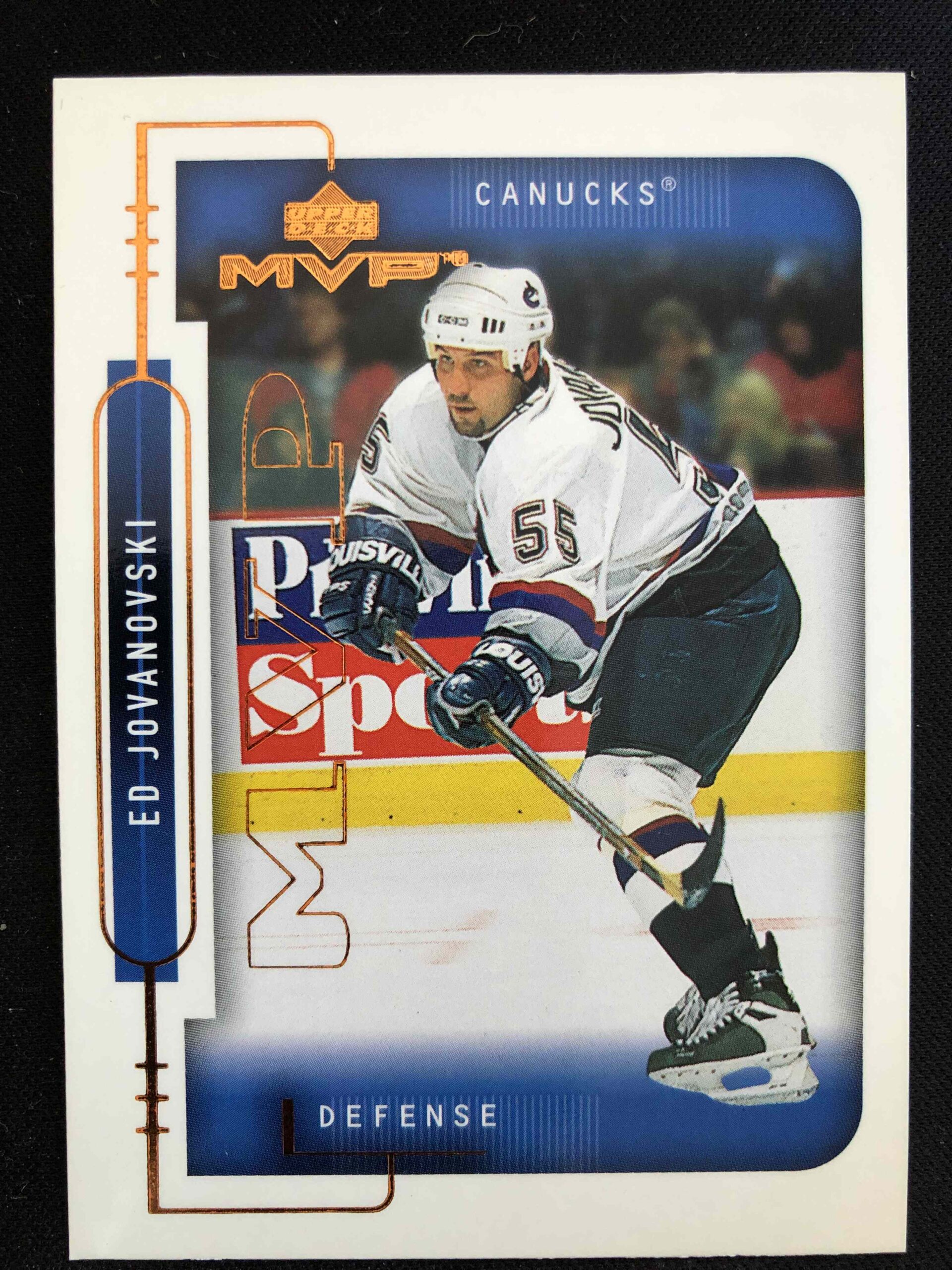 1999/2000 Upper Deck MVP Base 209 Ed Jovanovski