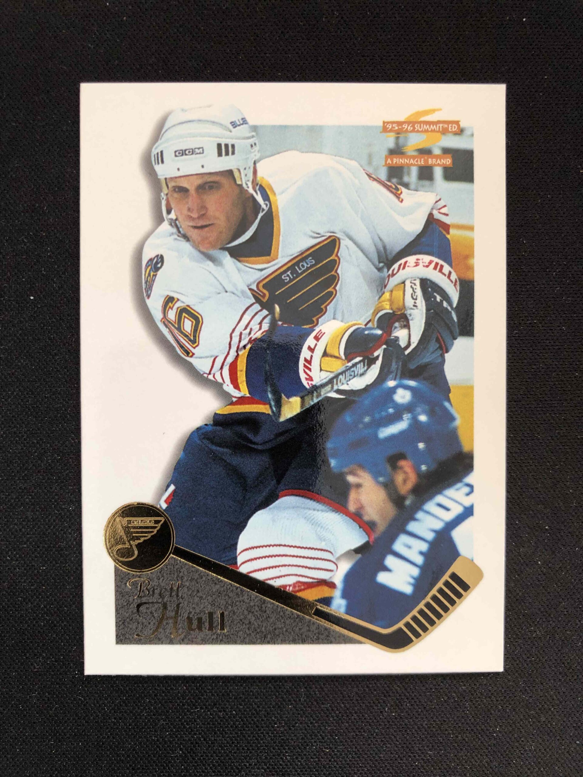 1995/1996 Pinnacle Score Summit Base 13 Brett Hull