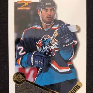 1995/1996 Pinnacle Score Summit Base 25 Mathieu Schneider