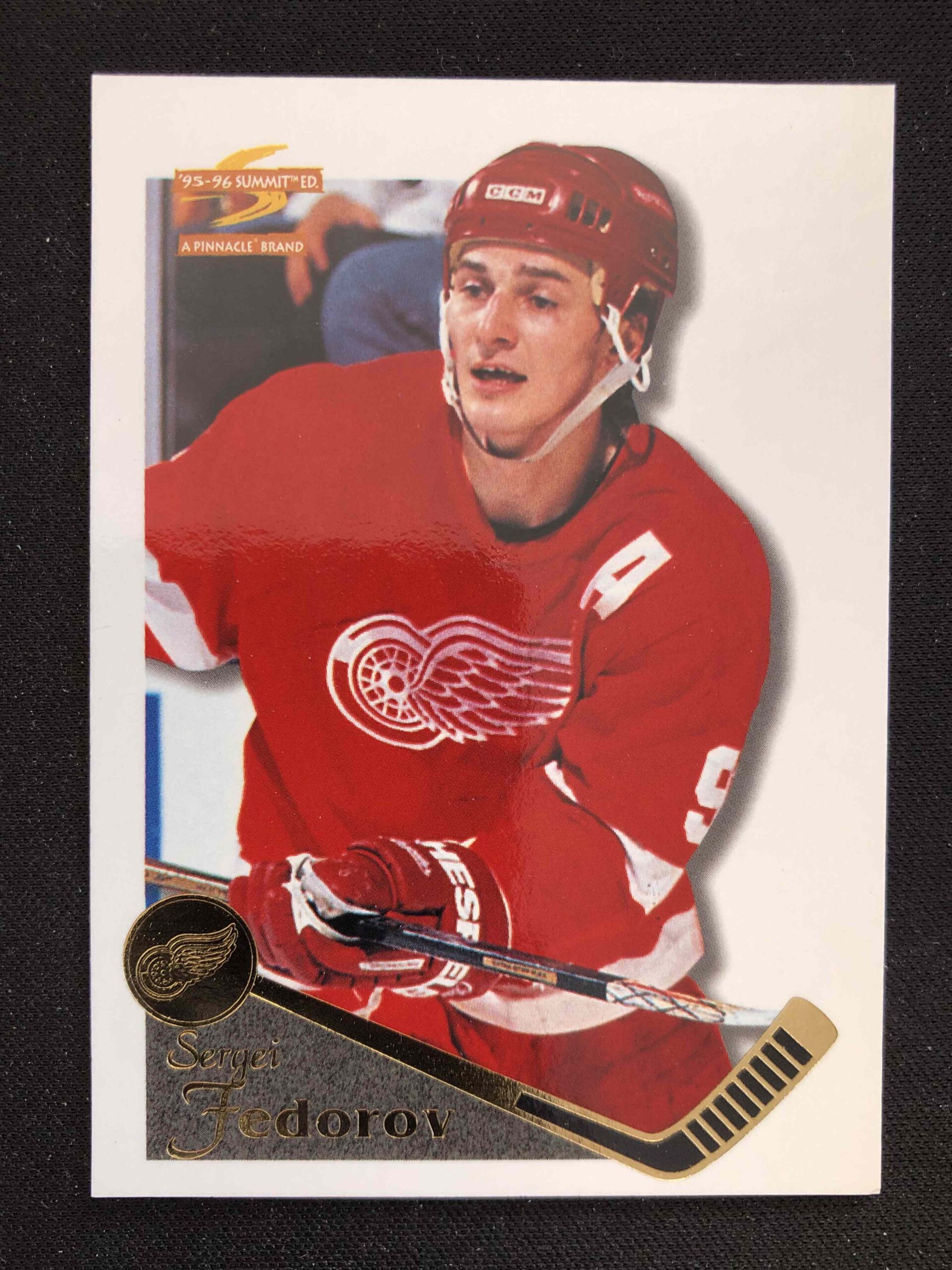 1995/1996 Pinnacle Score Summit Base 31 Sergei Fedorov