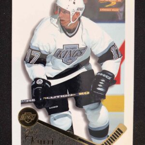1995/1996 Pinnacle Score Summit Base 32 Jari Kurri