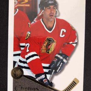 1995/1996 Pinnacle Score Summit Base 39 Chris Chelios