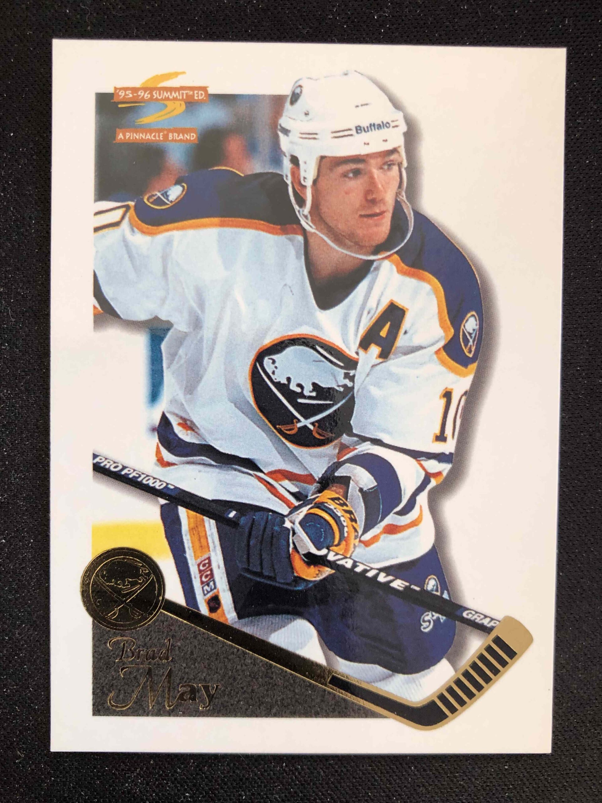1995/1996 Pinnacle Score Summit Base 70 Brad May