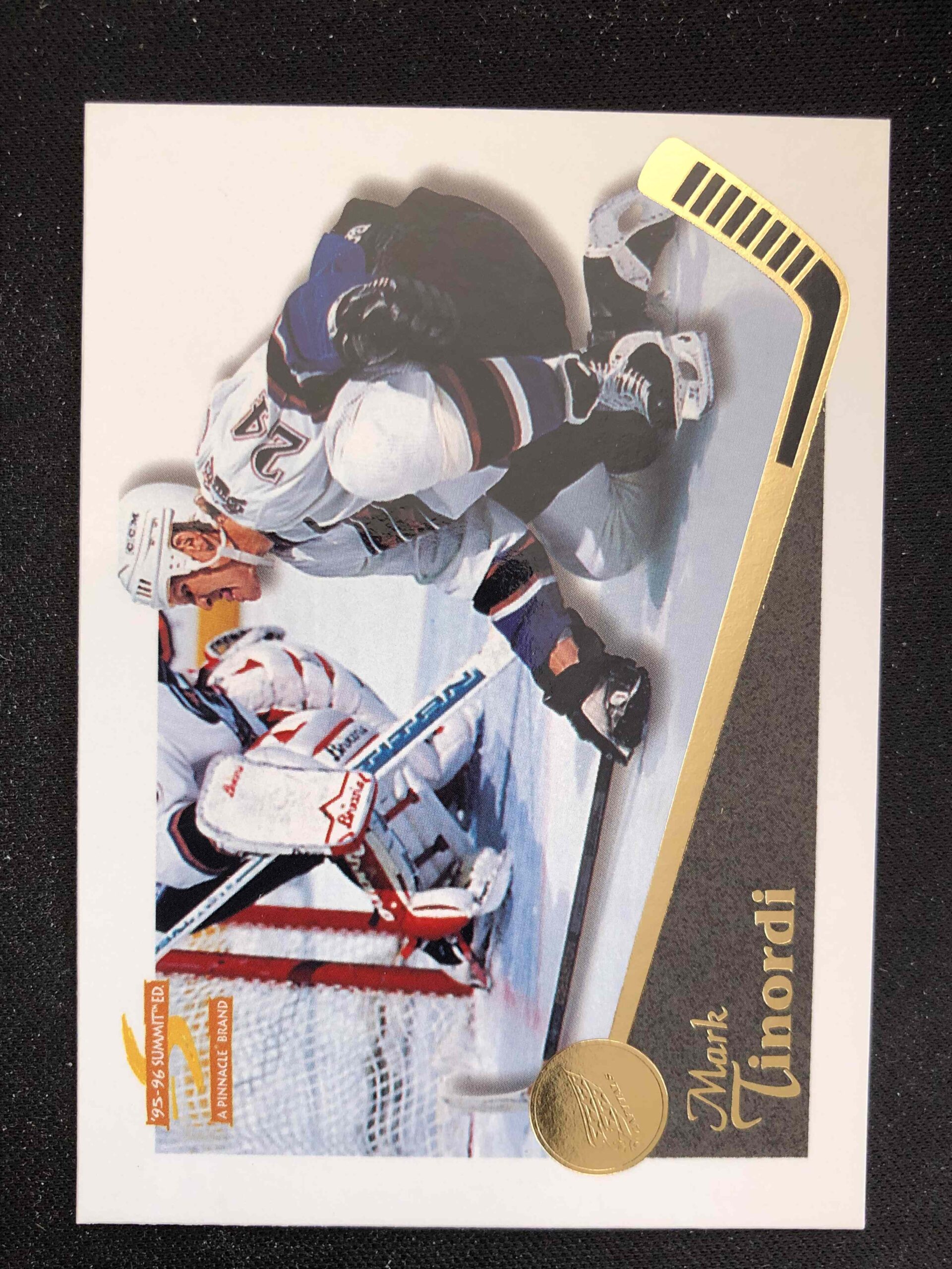 1995/1996 Pinnacle Score Summit Base 93 Mark Tinordi