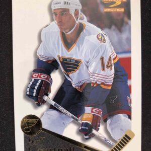 1995/1996 Pinnacle Score Summit Base 119 Geoff Courtnall