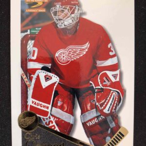 1995/1996 Pinnacle Score Summit Base 122 Chris Osgood