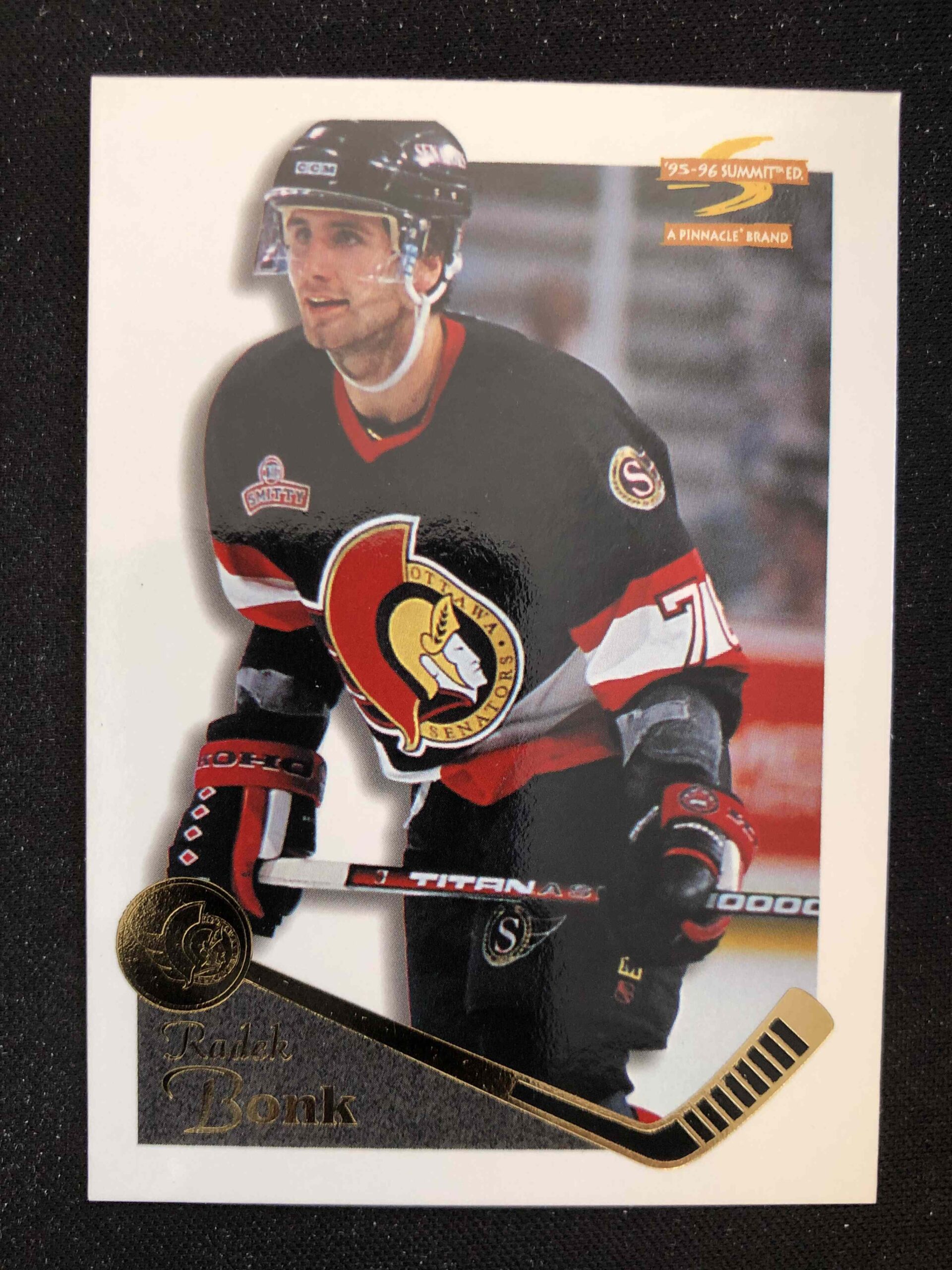 1995/1996 Pinnacle Score Summit Base 123 Radek Bonk
