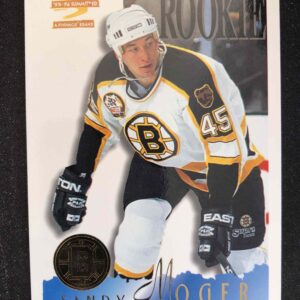 1995/1996 Pinnacle Score Summit Base 185 Sandy Moger