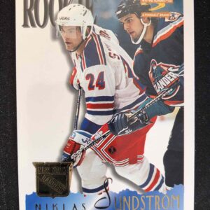 1995/1996 Pinnacle Score Summit Base 187 Niklas Sundstrom