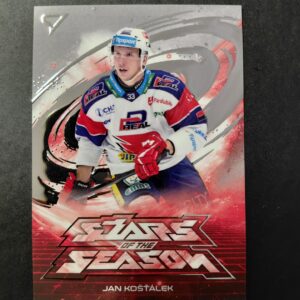 2025/2026 Sportzoo Play Off Stars of the Season SS-05 Jan Košťálek Inzert