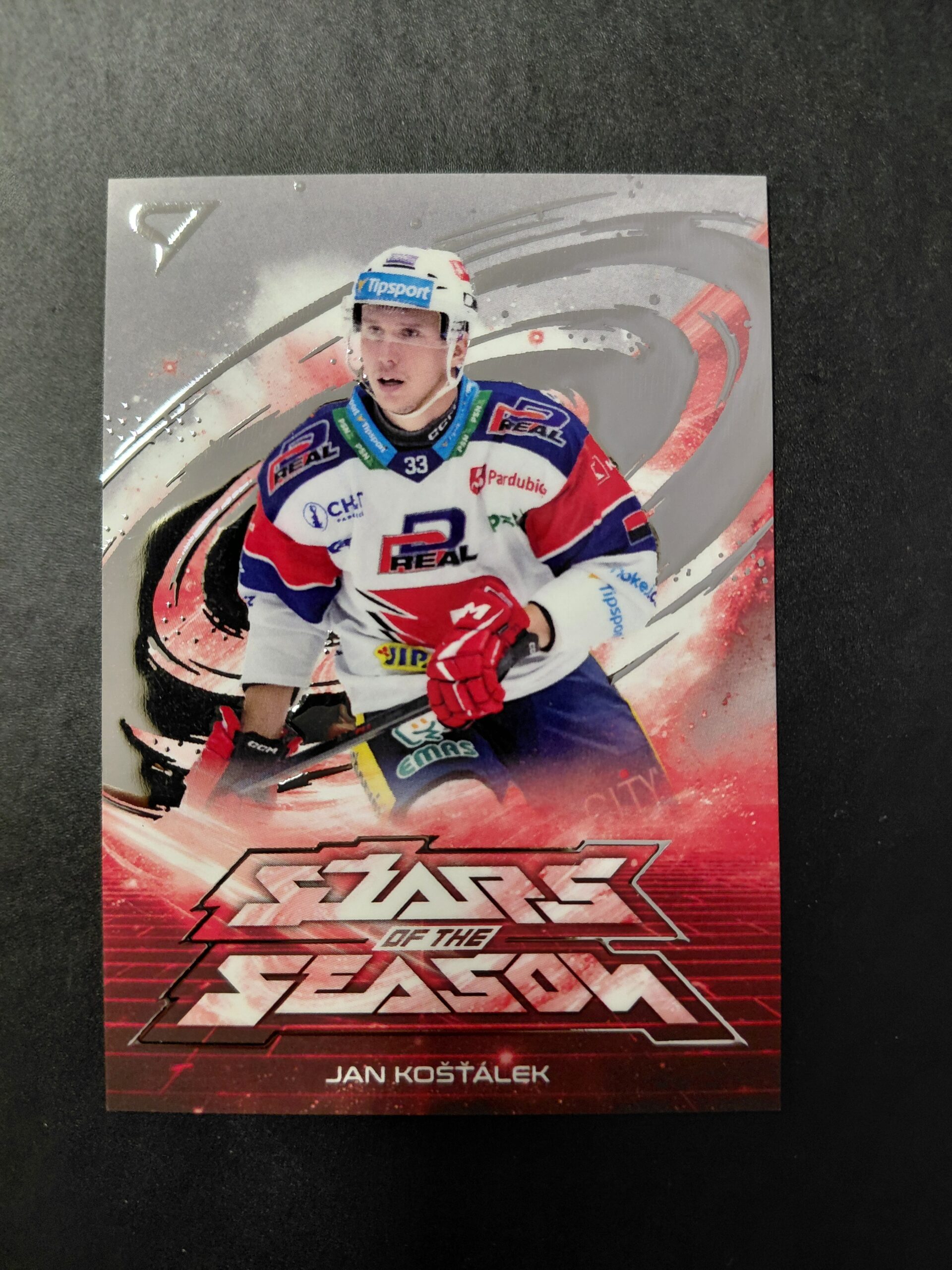 2025/2026 Sportzoo Play Off Stars of the Season SS-05 Jan Košťálek Inzert