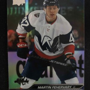 2023/2024 Upper Deck Series 2 Silver Foil 401 Martin Fehervary Paralel