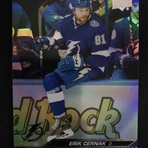 2023/2024 Upper Deck Series 1 Silver Foil 165 Erik Cernak Paralel